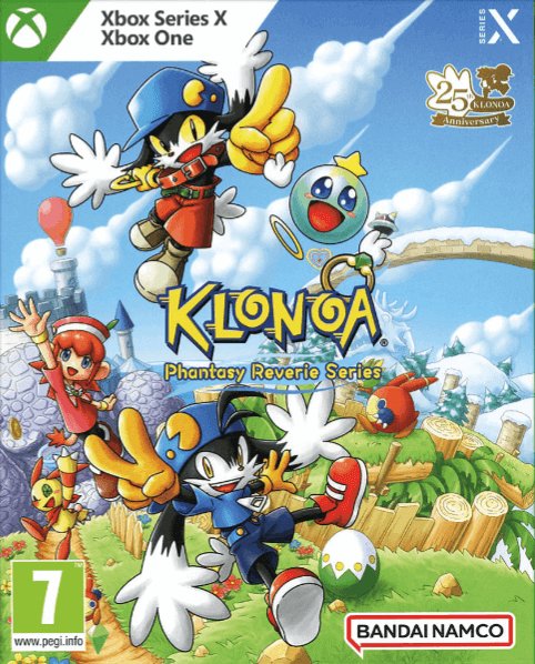 Klonoa Phantasy Reverie Series box art for Xbox Series X